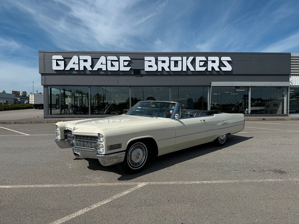 Cadillac De Ville Cabriolet 7.0 V8 Hydra-Matic -1966