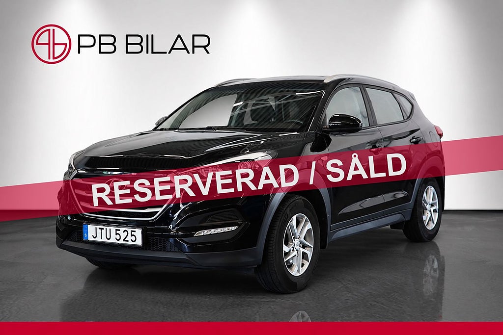 Hyundai Tucson 1.6 GDI blue Select PDC BT 1 Ägare