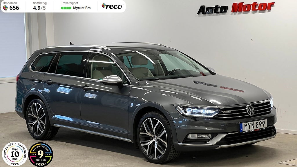 Volkswagen Passat Alltrack 2.0 TDI 4Motion 240hk Drag/Värmare