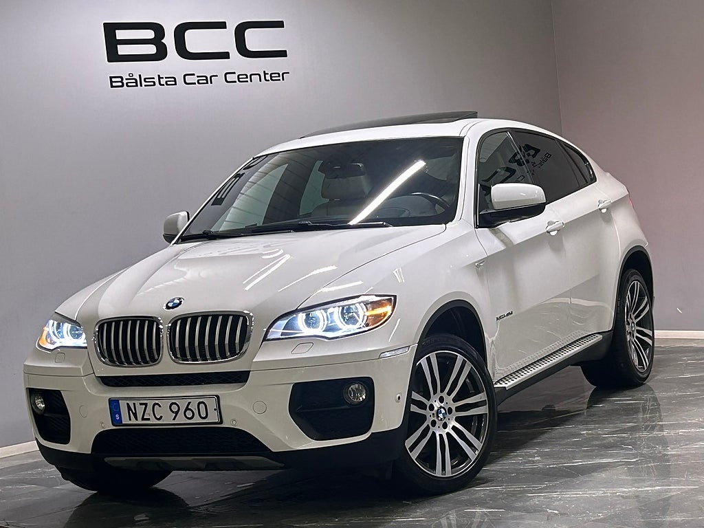 BMW X6 xDrive40d 306hk M Sport HiFi HUD Kamera Drag Taklucka