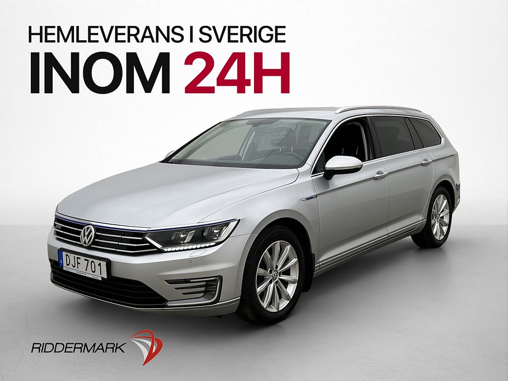 Volkswagen Passat GTE 218hk Kamera CarPlay Ambient Dragkrok