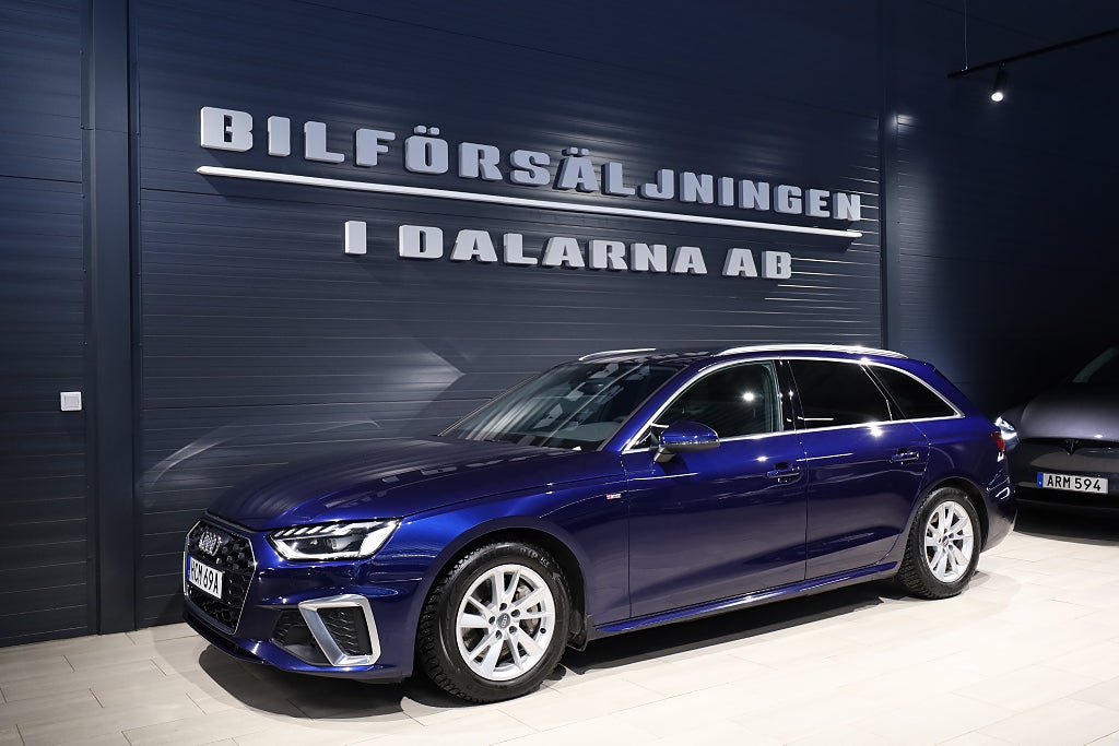 Audi A4 Avant 40 2,0 TDI Quattro S Line Matrix 190hk