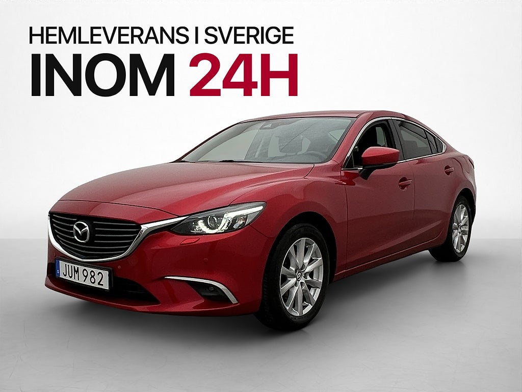 Mazda 6 2.0 SKYACTIV-G 165hk Navi Rattvärme Sensorer Keyless