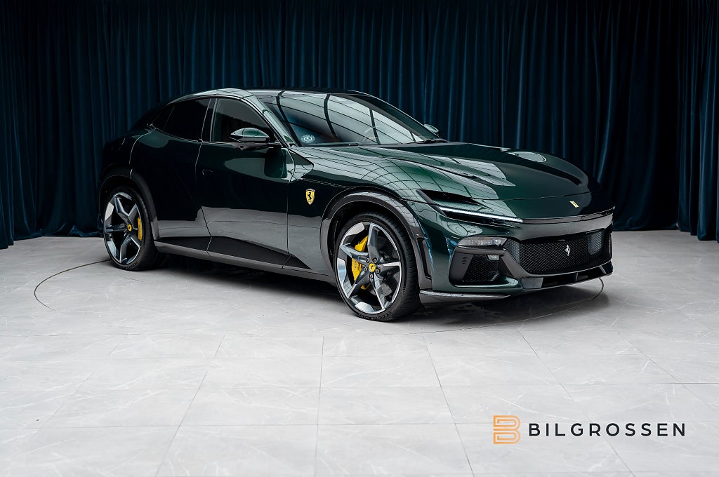 Ferrari Purosangue 6.5L V12 725hk Full Kolfiber Verde Zeltweg Sv-Såld NY