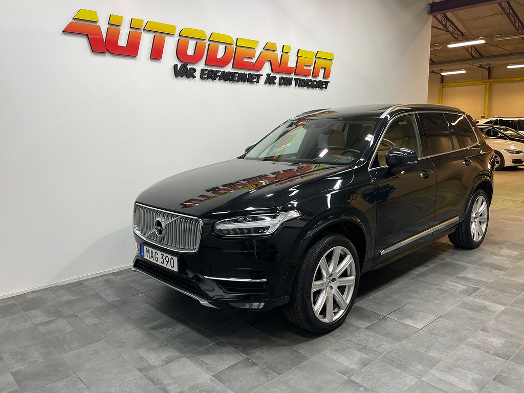 Volvo XC90 D5 AWD Geartronic Inscription Euro 6 7-sits 225hk