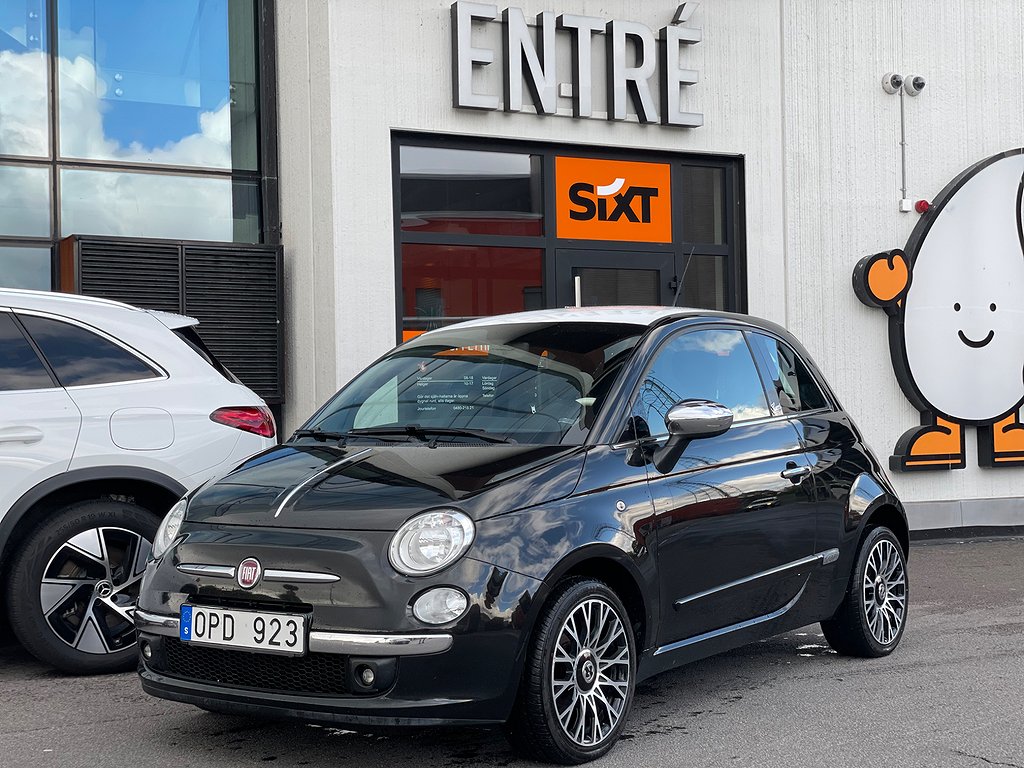 Fiat 500 1.2 *Gucci-Edt*Lounge svensksåld 