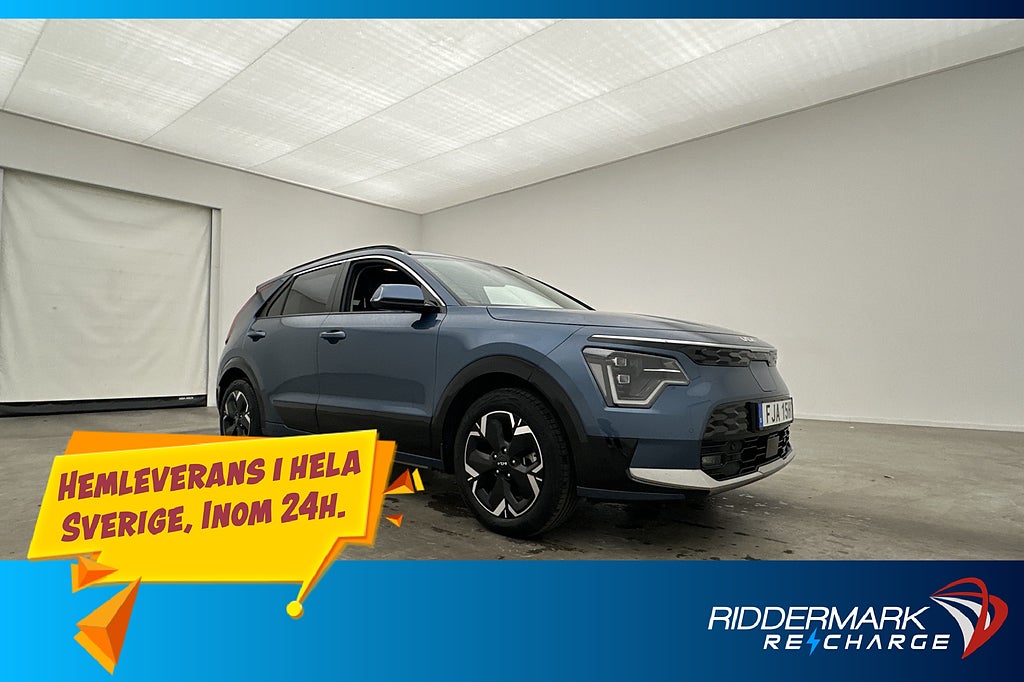 Kia Niro EV 204hk Advance H/K Kamera Rattvärme Skinn CarPlay