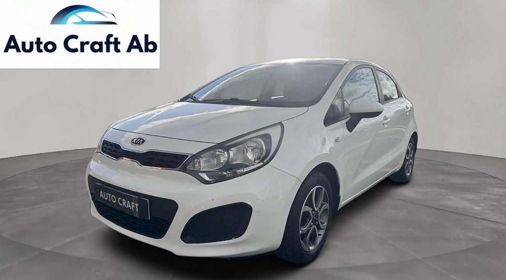 Kia Rio 5-dörrar 1.2 CVVT GLS/ Nyservad/ Dragkrok/1Ägare