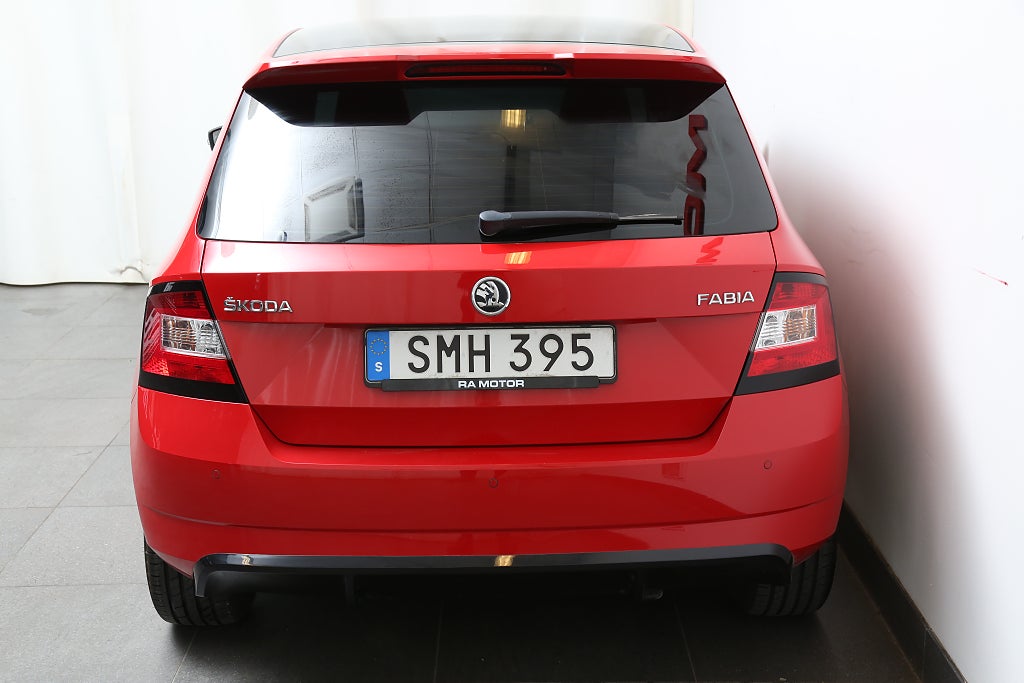 Skoda Fabia 1,2 TSI 90hk Monte Carlo Panorama Motorv 2016