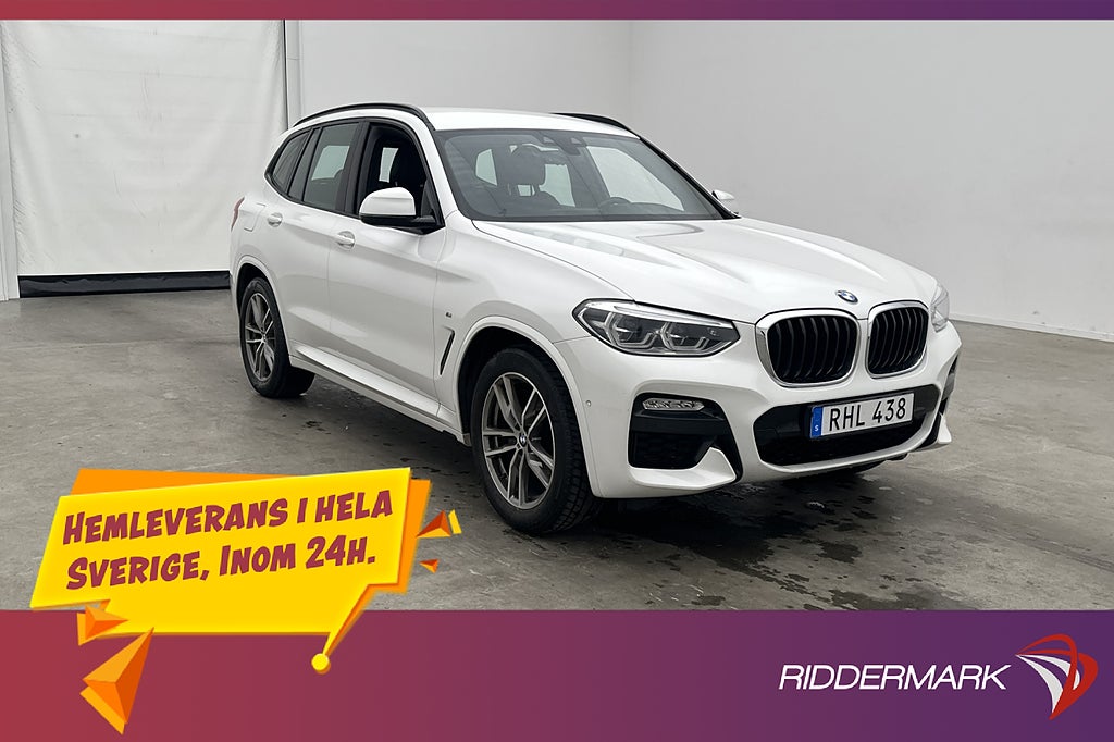 BMW X3 xDrive 20d 190hk M Sport Värm Navi Kamera Rattvärme