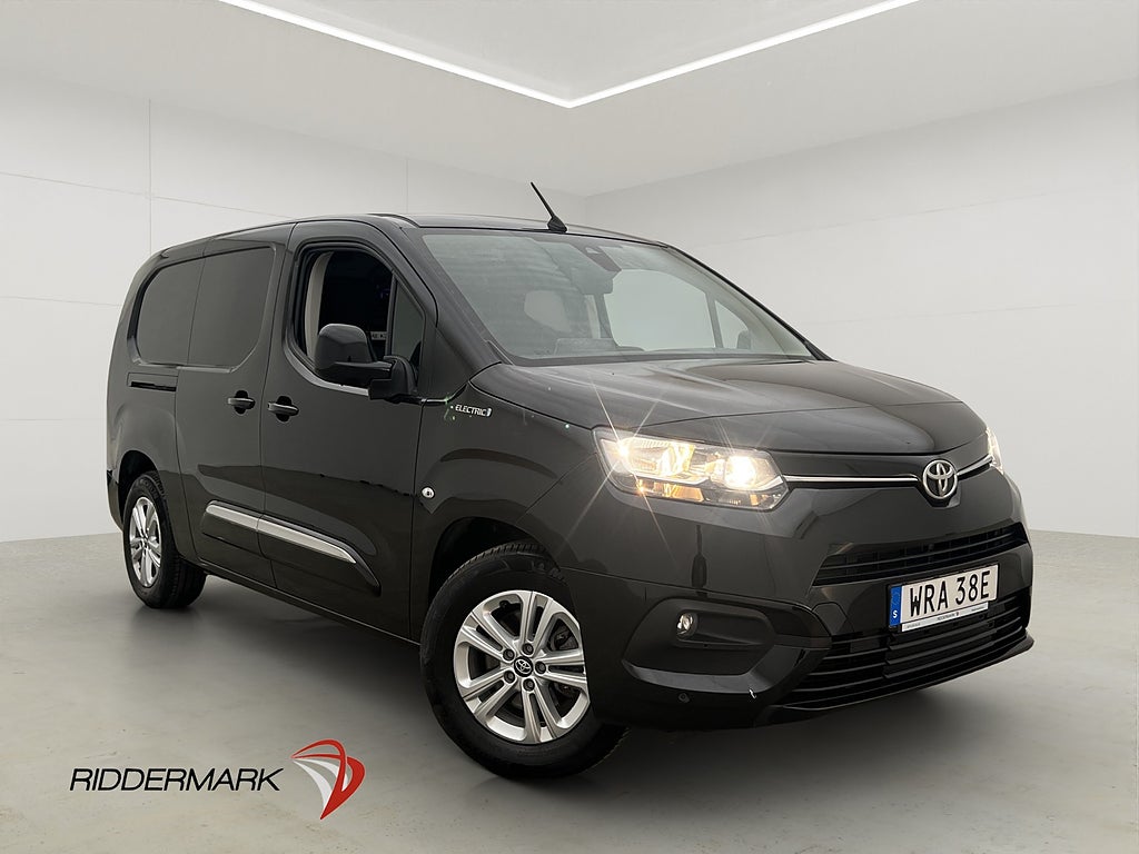 Toyota proace-city Electric 50kWh L2 Värm 2xDörr Kamera Moms