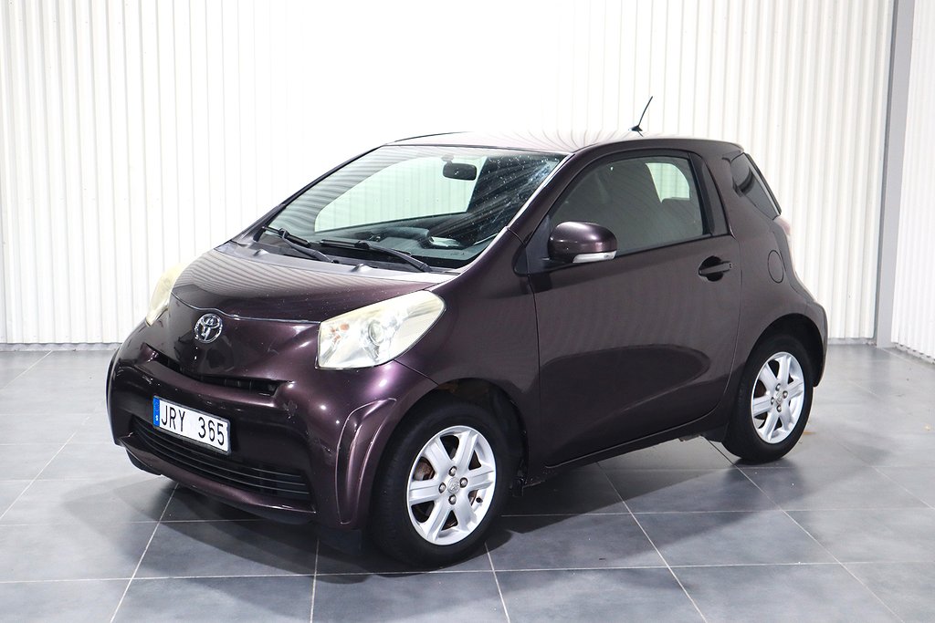 Toyota iQ 1.0 VVT-i Ny-Besiktad 4-sits , Ekonomisk 68hk