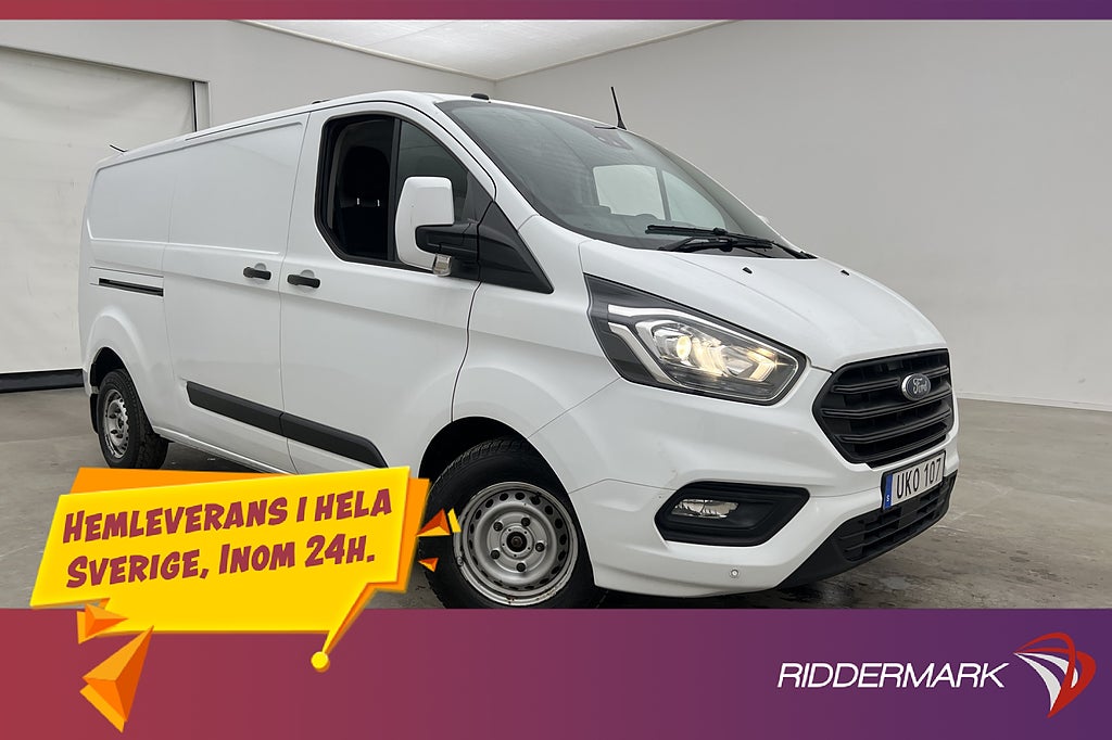 Ford transit-custom L2 130hk Värmare B-Kamera 3-Sits Moms
