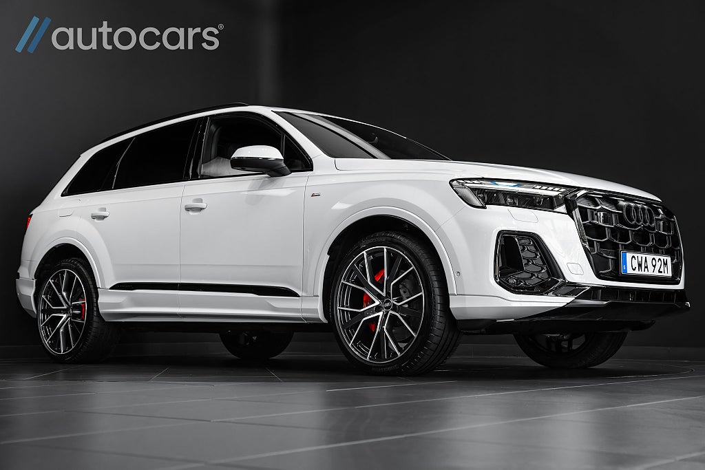 Audi Q7 50 TDI 7-Sits S Line | Leasbar|B&O|Laser|22"|Läder|360°