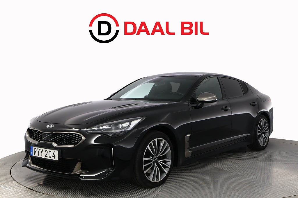 Kia Stinger 2.2 CRDi AWD 200HK GT-LINE H/K® 360-KAM DRAG HUD LÄDER