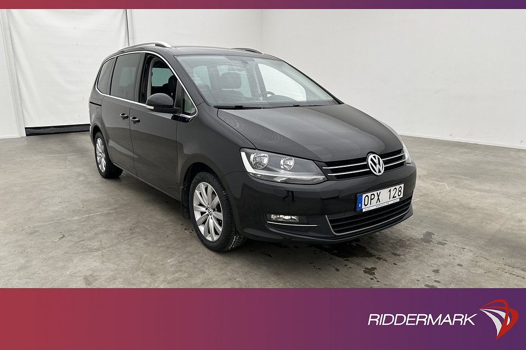 Volkswagen Sharan TDI 177hk 7-sits GPS Sensorer Drag