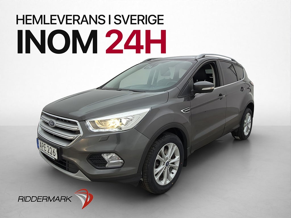 Ford Kuga 1.5 TDCi 120hk Titanium Drag  M-Värmare Halvskinn