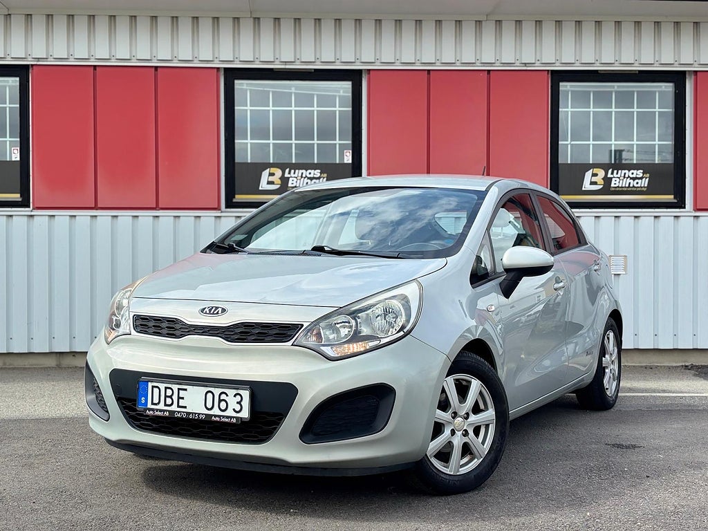 Kia Rio 5-dörrar 1.2 CVVT GLS Euro 5/Ny Bes/Ny servad/3Ägare