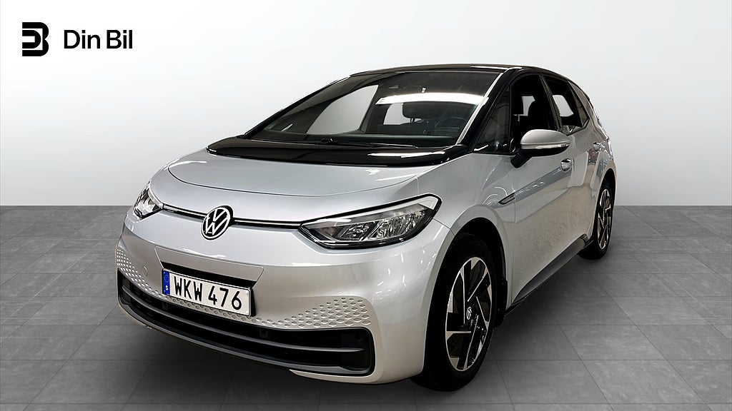 Volkswagen ID.3 Pro/Privatleasing 36 mån fr 2859kr/mån