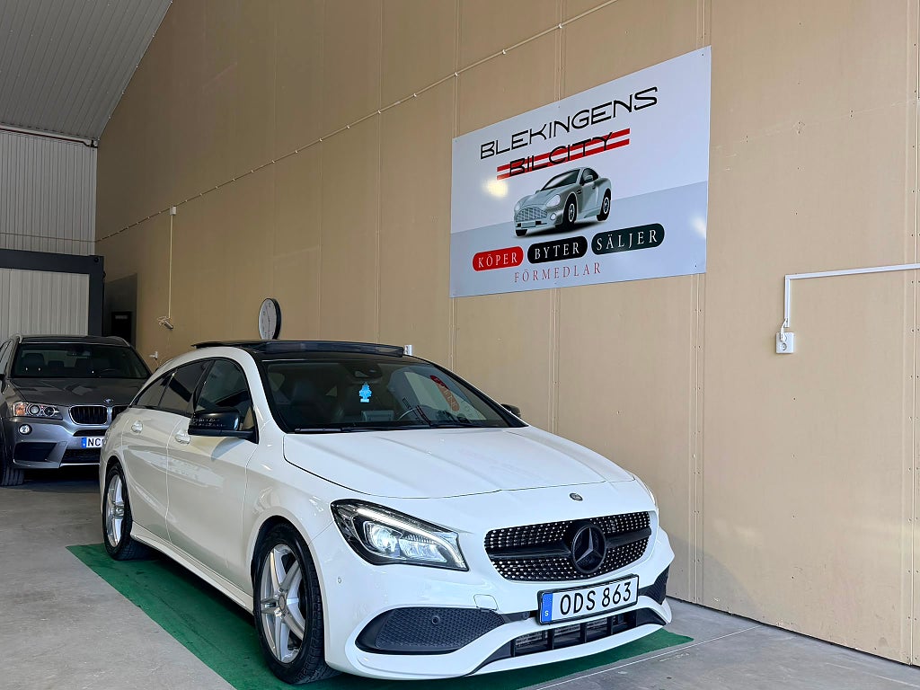 Mercedes-Benz CLA 200d Shooting Brake 4MATIC AMG Line Dragkrok Pano B-Kam