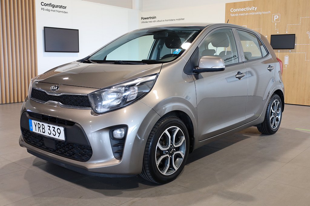 Kia Picanto 1,0 MPI 67HK Advance PDC Blåtand 2018