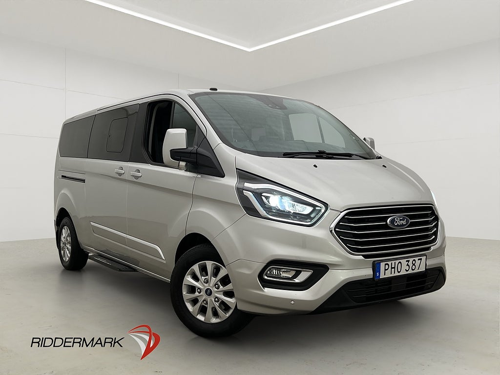 Ford Tourneo Custom Lång Titanium Värm Drag CARPLAY B-Kamera