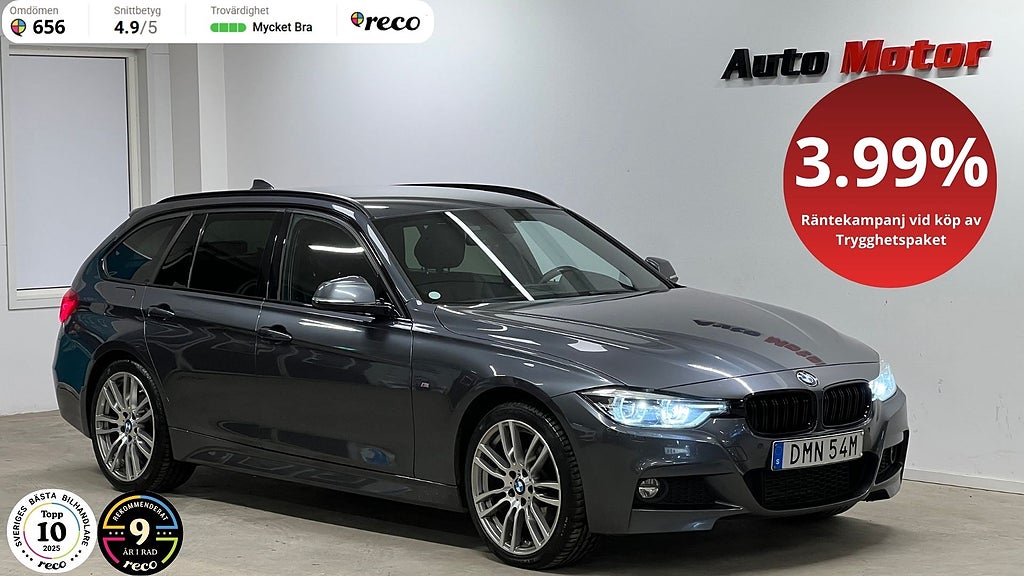 BMW 320 d M-sport xDrive Touring 190hk Drag