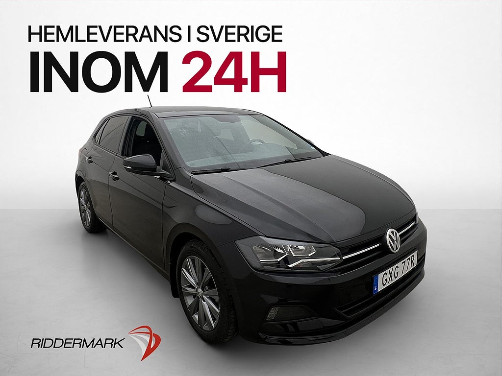Volkswagen Polo TSI 95hk Pano Navi Halvskinn P-Sensorer