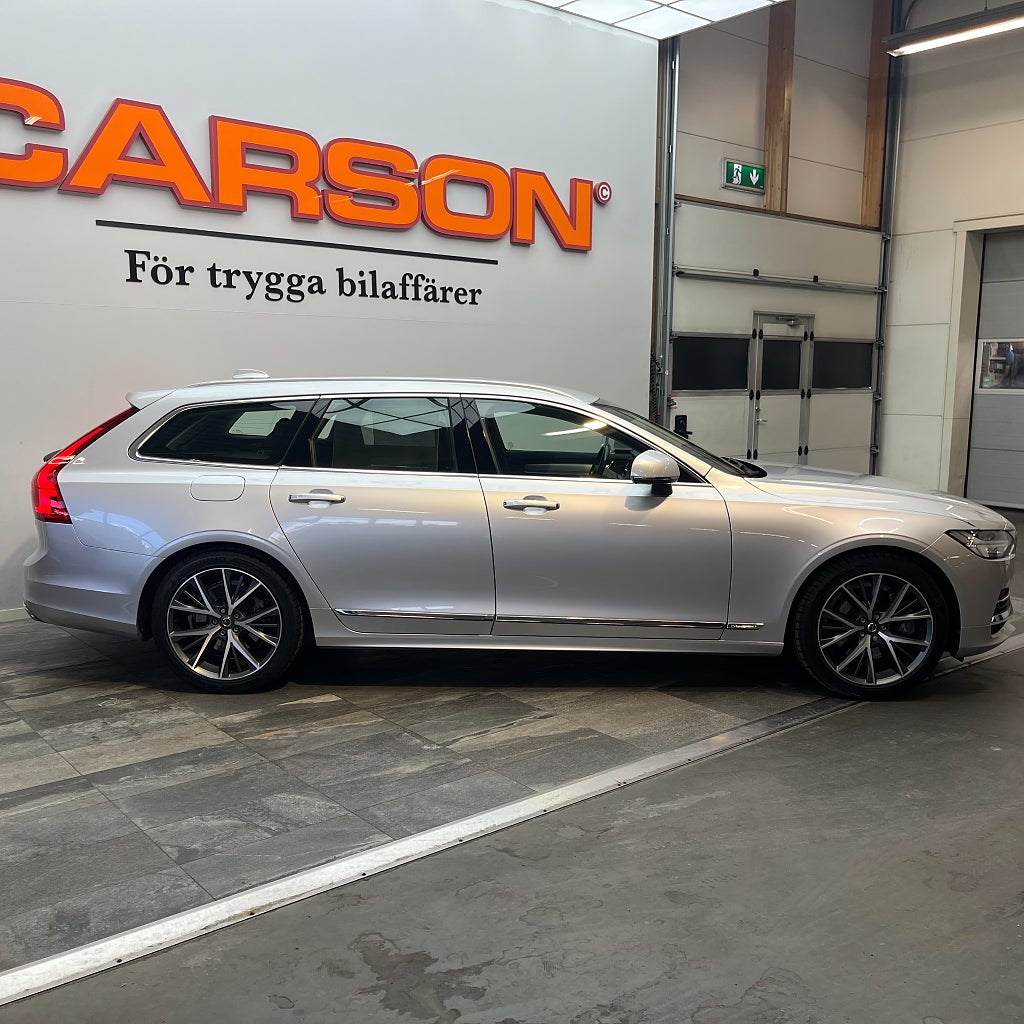 Volvo V90 4,99% Recharge T8 AWD Inscription Orrefors Apple Värmar