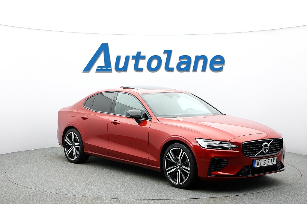Volvo S60 T8 Twin Engine AWD R-Design H/K, 360°, Taklucka 392hk