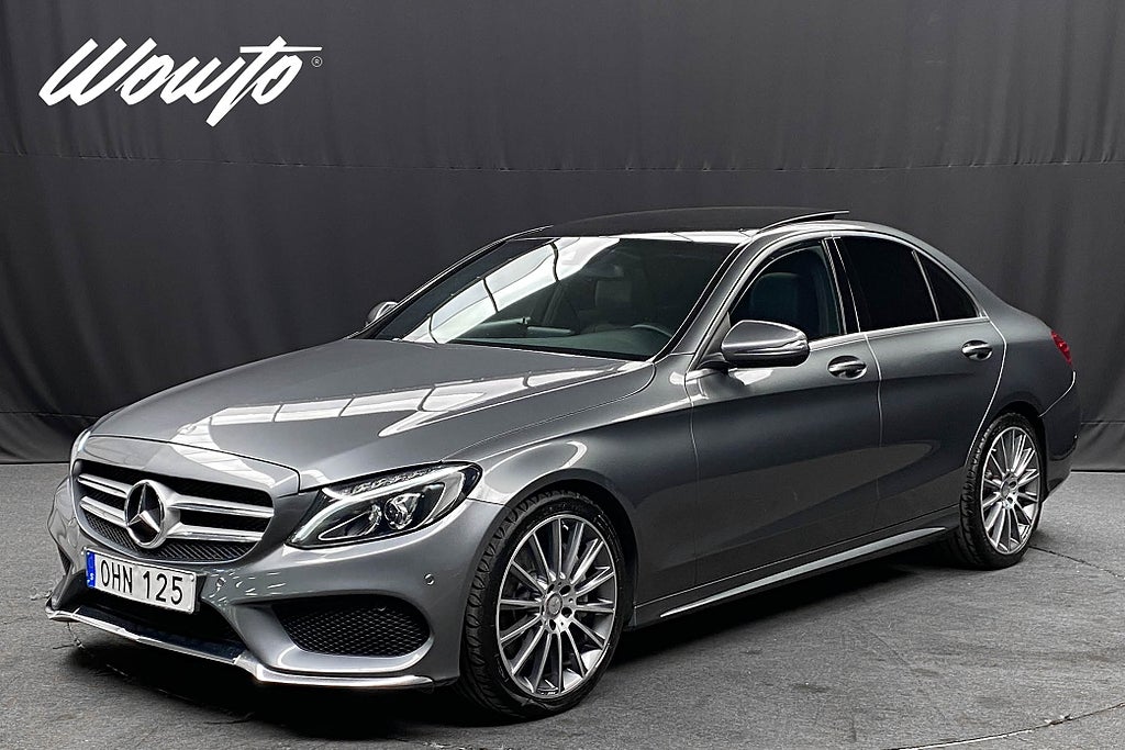 Mercedes-Benz C 300 245HK AMG /Burmester /Pano /Navi /4.95%