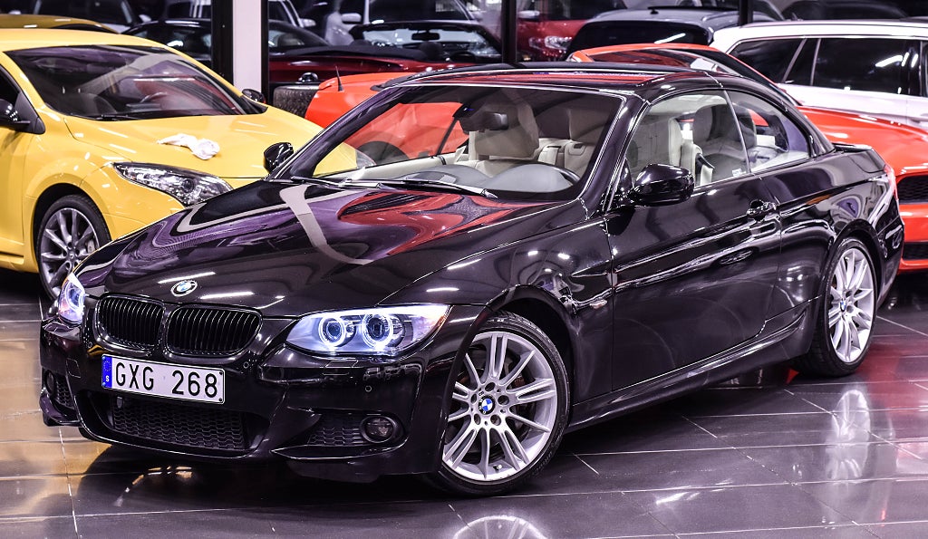 BMW 335i Convertible DCT, M Sport||LCI|Sv-Såld|H/K|M-Värmare