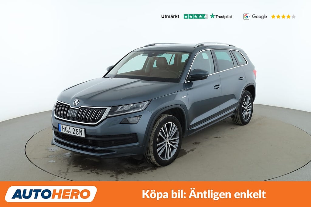 Skoda Kodiaq 2.0 TDI L&K 4x4 / Värmare, CarPlay, 360