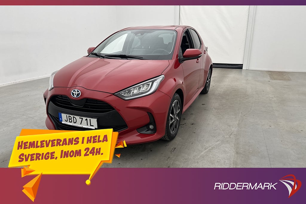 Toyota Yaris Hybrid 116hk Active Plus Kamera Rattvärme