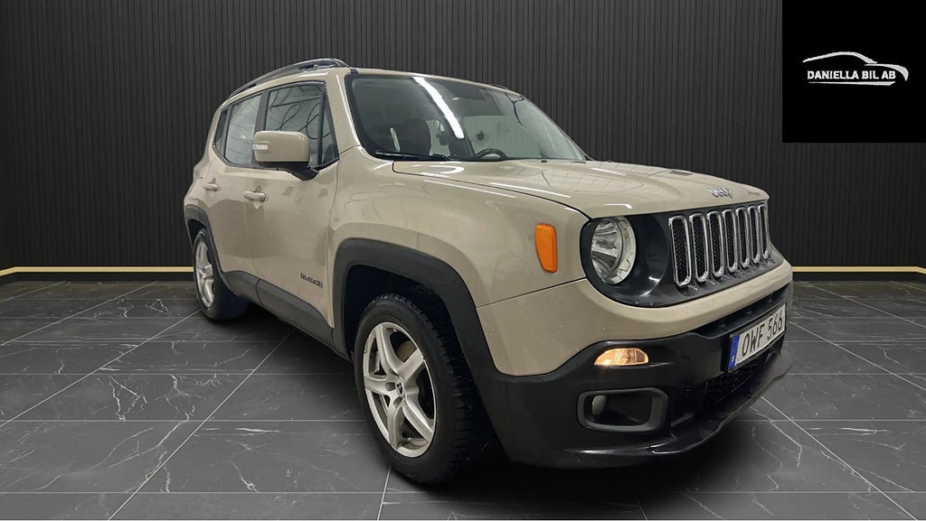 Jeep Renegade 1.6 E.TORQ LONGITUDE SVENSKSÅLD 110HK EURO 6