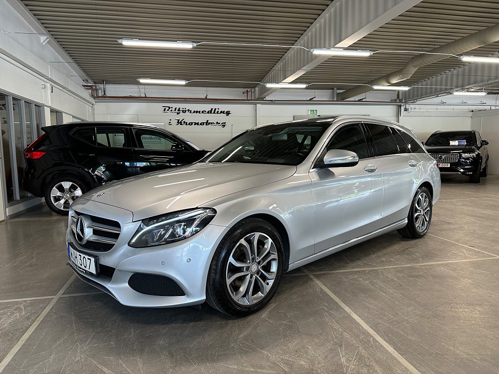 Mercedes-Benz C 220 T d Avantgarde Panorama Värmare Head-up GPS Drag