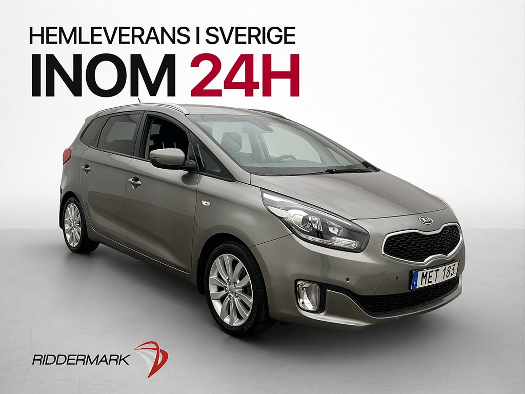 Kia Carens 1.7 CRDi 7 sits Drag Rattvärme 0,48l/mil ISOFIX