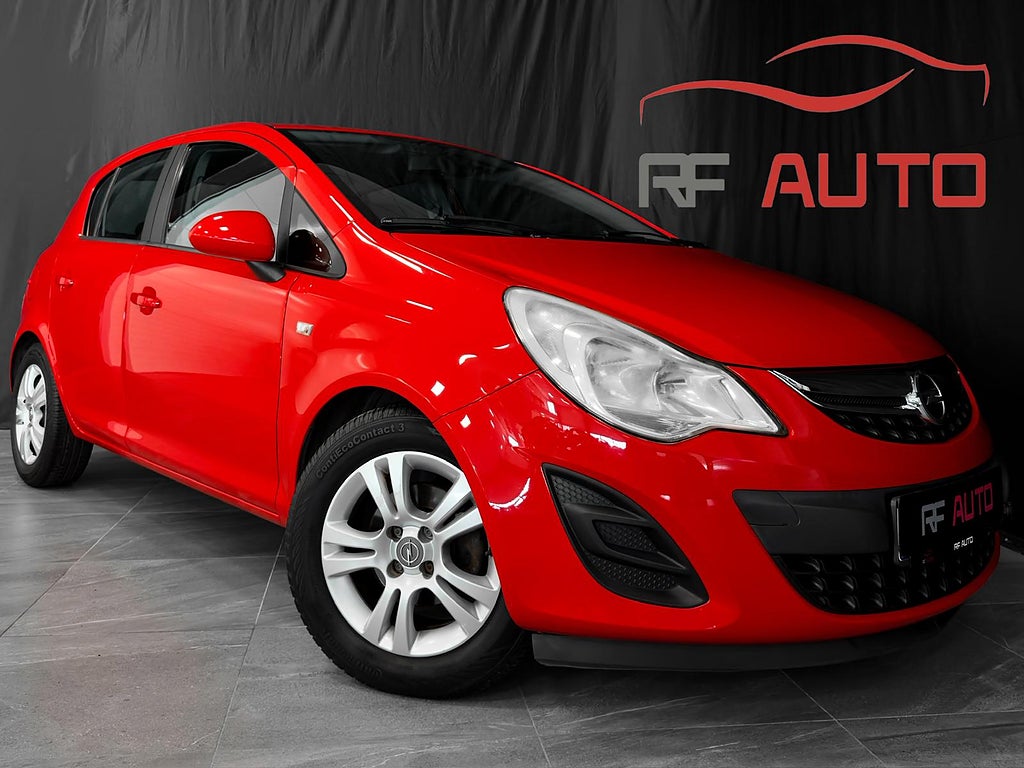 Opel Corsa 5-dörrar 1.4 Enjoy Automat P-Sens Lågmil 100hk