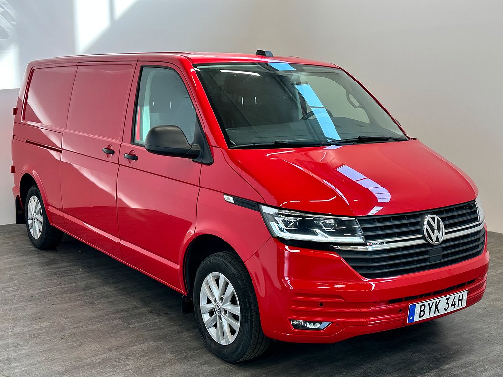 Volkswagen Transporter 2.0TDI 4M Lång/D-Värm/2xsjuktdörr Moms