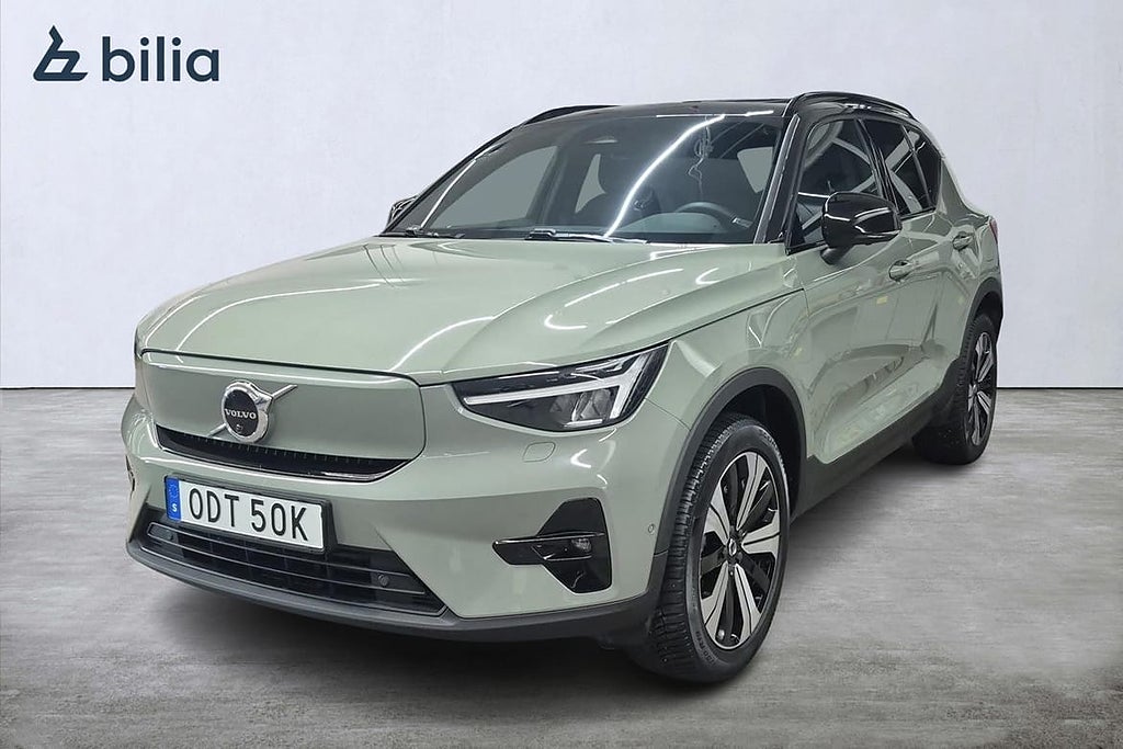 Volvo XC40 Recharge Single Motor Ultimate 2.95% ränta Värmepump/ 360-kamera