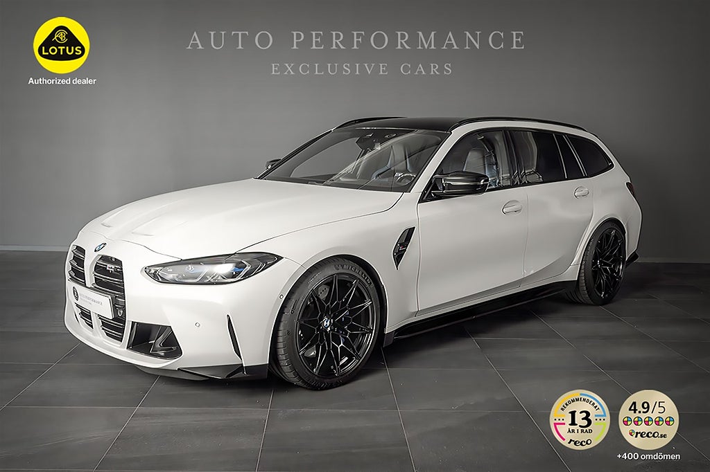 BMW M3 Competition Skalstolar Touring xDrive / Hemleverans /