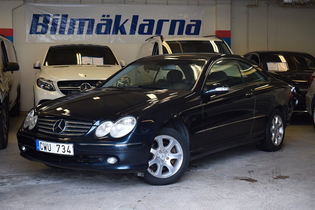 Mercedes-Benz CLK 240 Coupé Elegance TAKLUCKA FARTHÅLL S&V