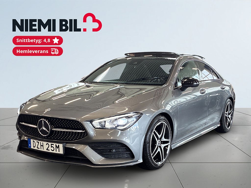 Mercedes-Benz CLA 180 d 7G-DCT AMG Line S&V-hjul/Pano/Kamera