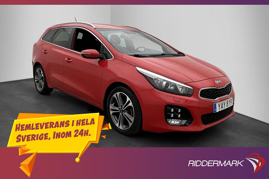 Kia Ceed SW 1.6 CRDi GT-Line Kamera Navi Rattvärme