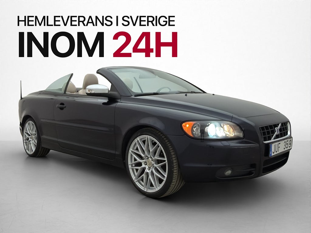 Volvo C70 2.4 170hk Summum Hardtop Skinn Elstol