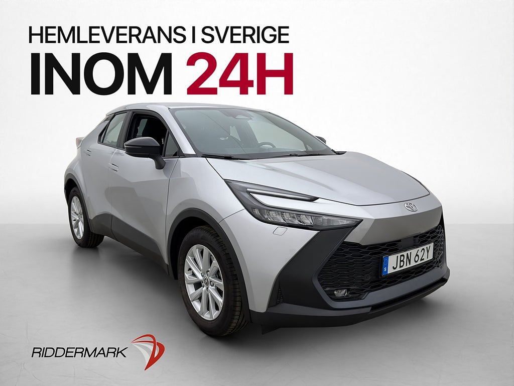 Toyota C-HR Hybrid 140hk Kamera Rattvärme Dragkrok