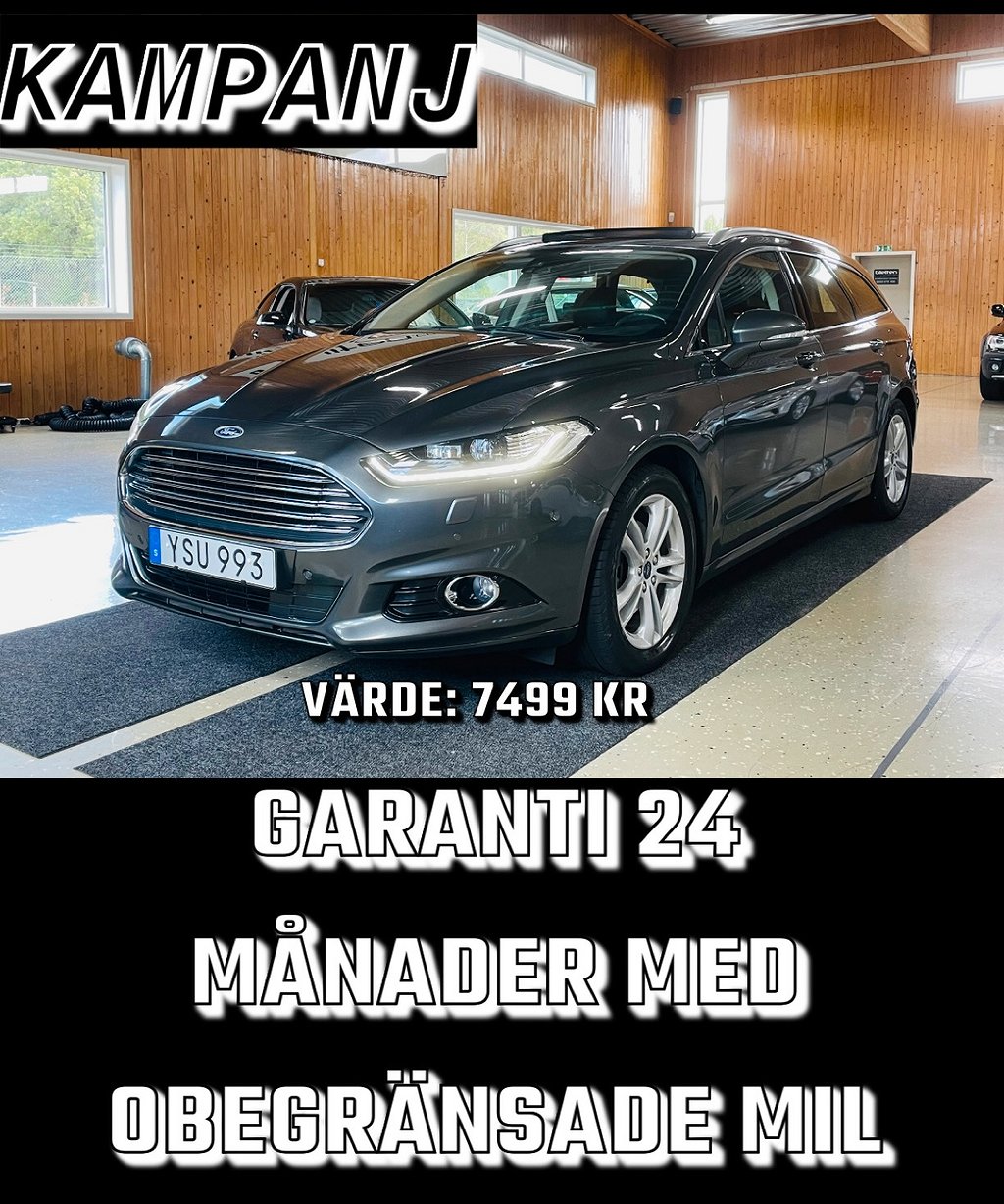 Ford Mondeo Kombi 2.0 *KAMPANJ Panorama GPS Kamera Rattvärm