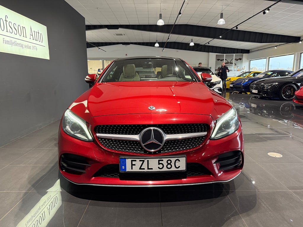 Mercedes-Benz C 220 d Coupé AMG Värmare Glastak 19tum - bild 2