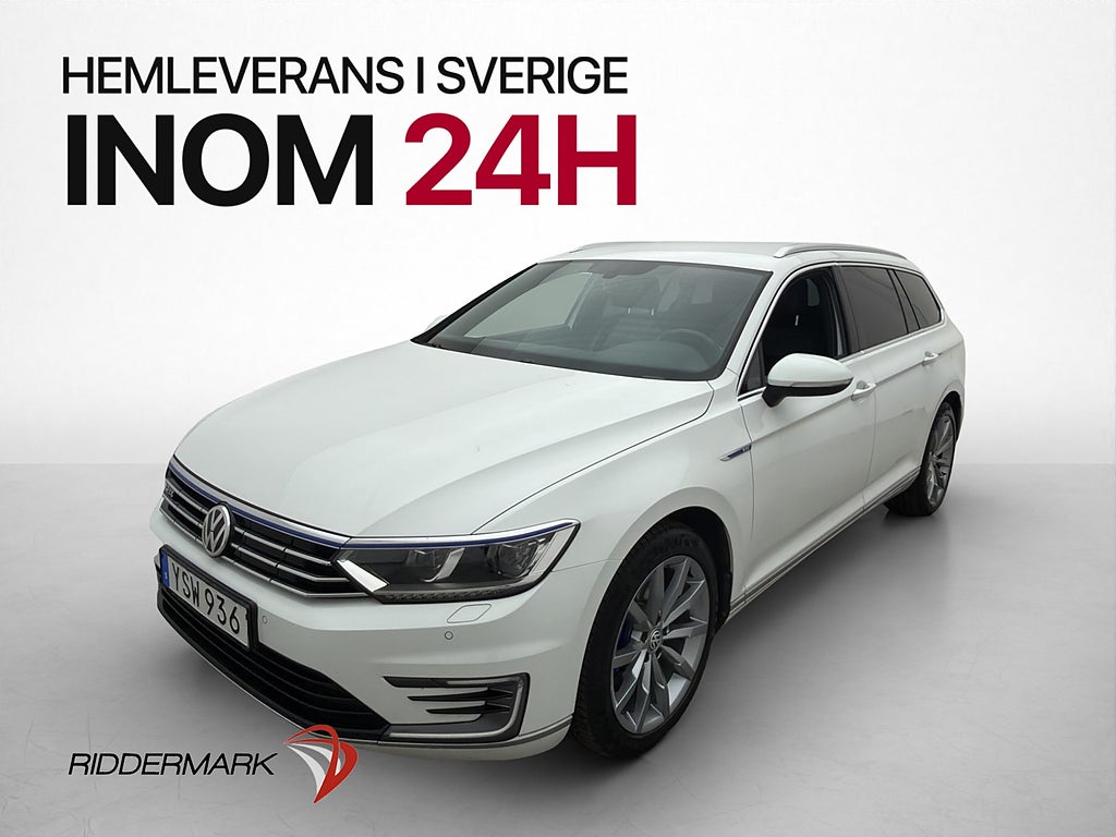 Volkswagen Passat 1.4 TSI GTE Cockpit Kamera Halvskinn Drag