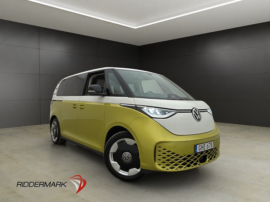 Volkswagen ID. Buzz Pro 82 kWh Värmare Drag Kamera CARPLAY